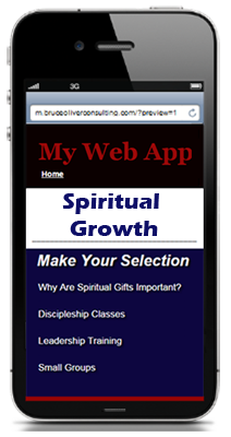 Web application for church offers Spiritual Gifts.